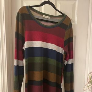 Multi colored tunic